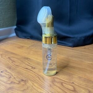 Latoua Mille 24k Gold Lava Foam Cleaner Hyaluronic Acid Attached Scrub Brush